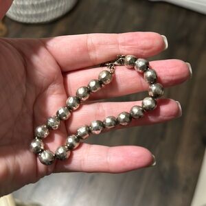 Waxing Poetic solid sterling silver hammered bracelet. From their PX collection.